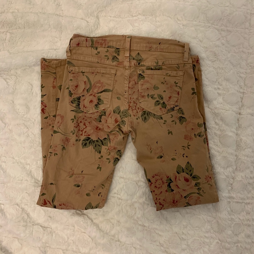 Beautiful Flying Monkey Skinny Floral Jeans - Picture 3 of 4